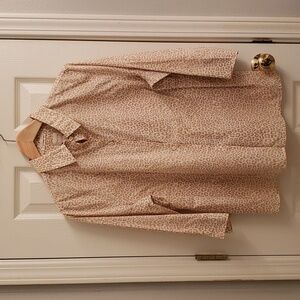 Chico's Leopard print blouse, size 2